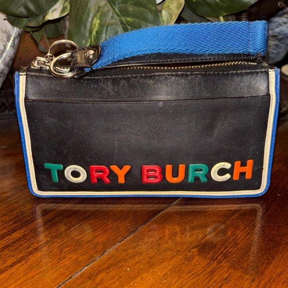 Tory Burch Handbags - TORY BURCH WRISTLET WALLET LEATHER IN MULTICOLOR